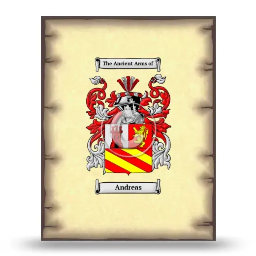 Andreas Coat of Arms Print