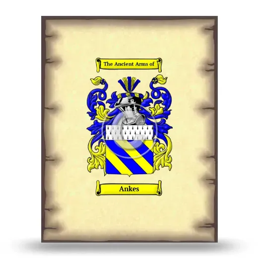 Ankes Coat of Arms Print