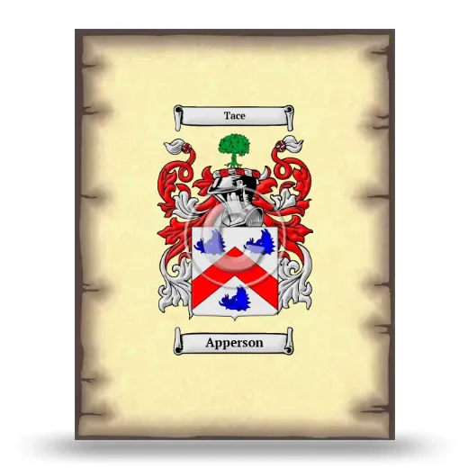 Apperson Coat of Arms Print