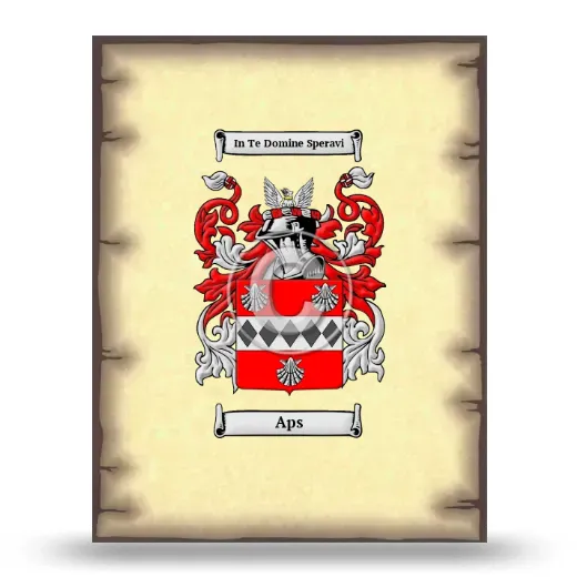 Aps Coat of Arms Print
