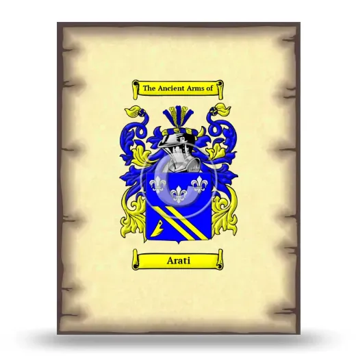 Arati Coat of Arms Print