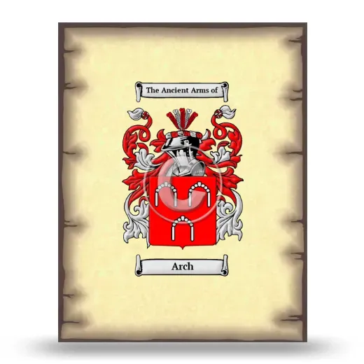 Arch Coat of Arms Print
