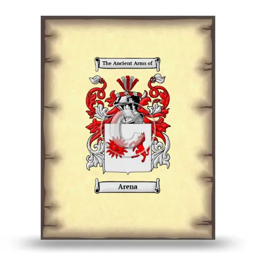 Arena Coat of Arms Print