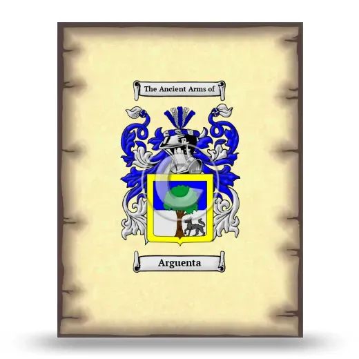Arguenta Coat of Arms Print