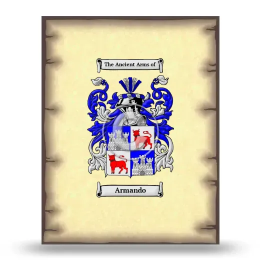 Armando Coat of Arms Print