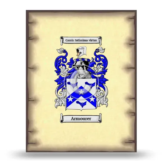 Armourer Coat of Arms Print
