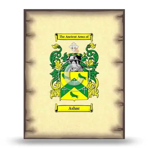 Ashar Coat of Arms Print