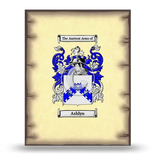 Ashlyn Coat of Arms Print