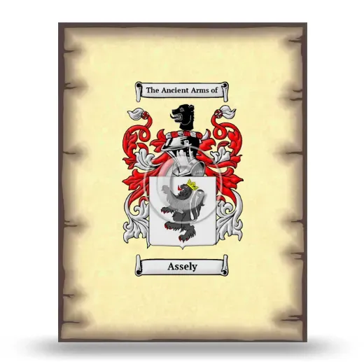 Assely Coat of Arms Print