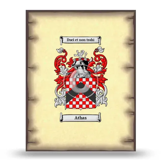 Athas Coat of Arms Print