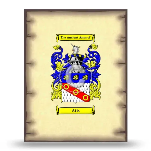 Atis Coat of Arms Print