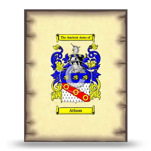 Atison Coat of Arms Print