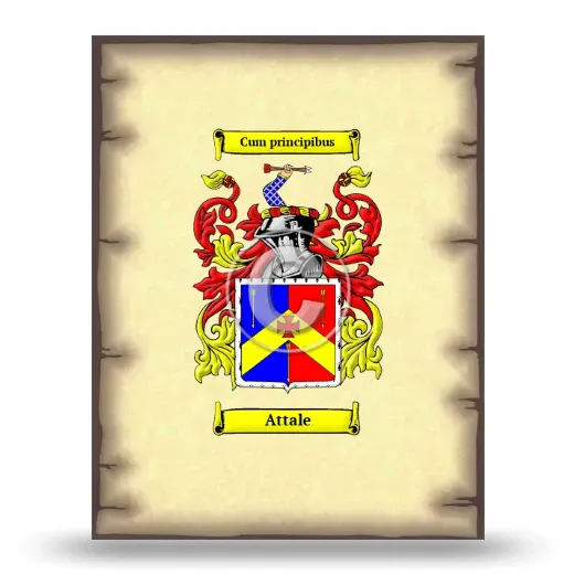 Attale Coat of Arms Print