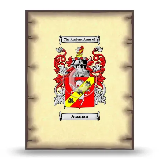 Ausman Coat of Arms Print