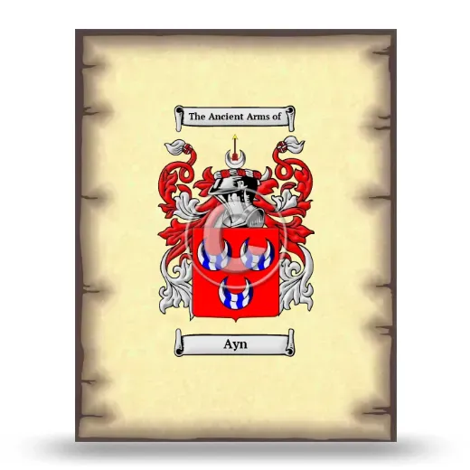 Ayn Coat of Arms Print