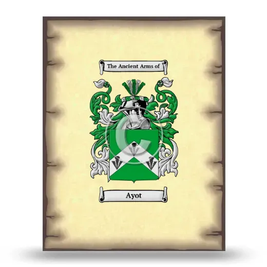 Ayot Coat of Arms Print