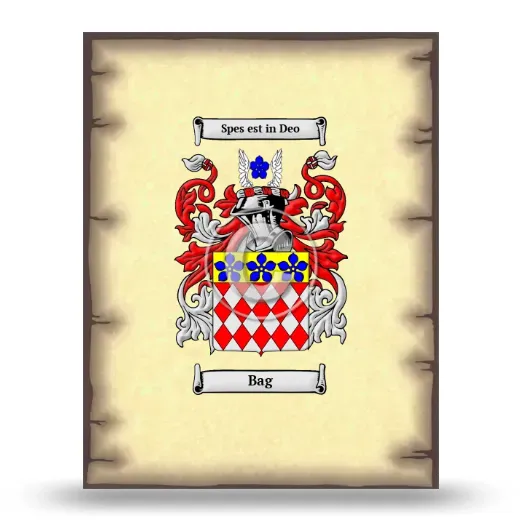 Bag Coat of Arms Print