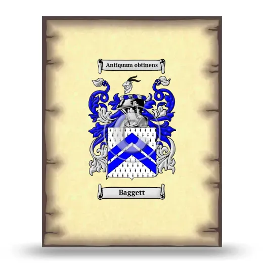 Baggett Coat of Arms Print