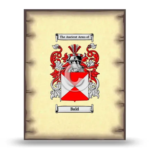 Bald Coat of Arms Print