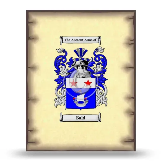 Bald Coat of Arms Print