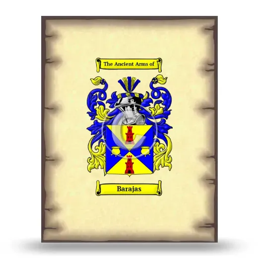 Barajas Coat of Arms Print