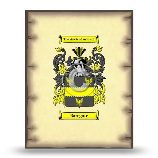 Baregate Coat of Arms Print