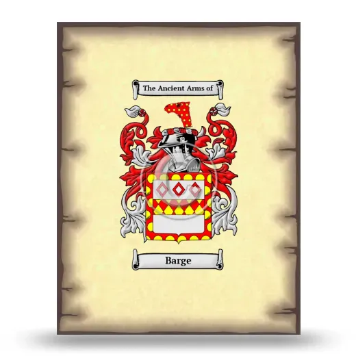 Barge Coat of Arms Print