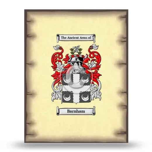 Barnham Coat of Arms Print