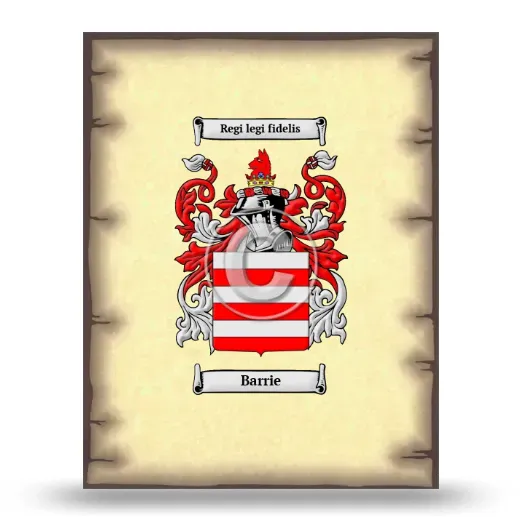 Barrie Coat of Arms Print