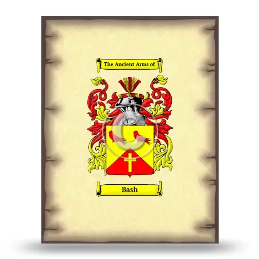 Bash Coat of Arms Print