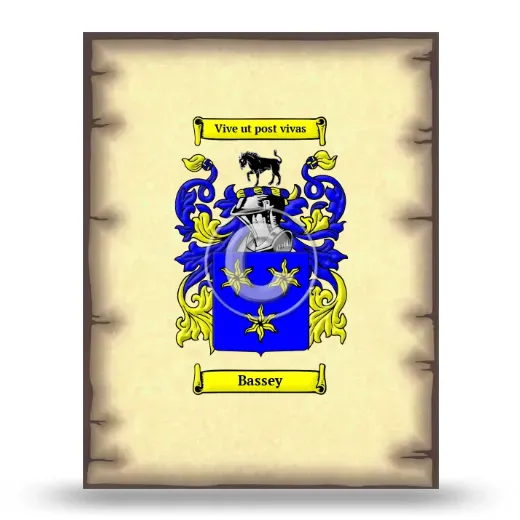 Bassey Coat of Arms Print