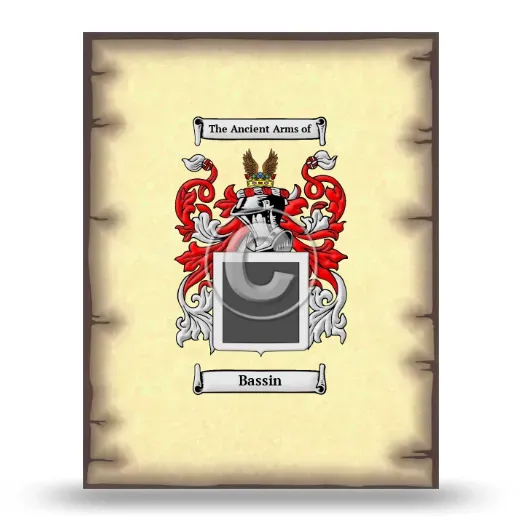 Bassin Coat of Arms Print