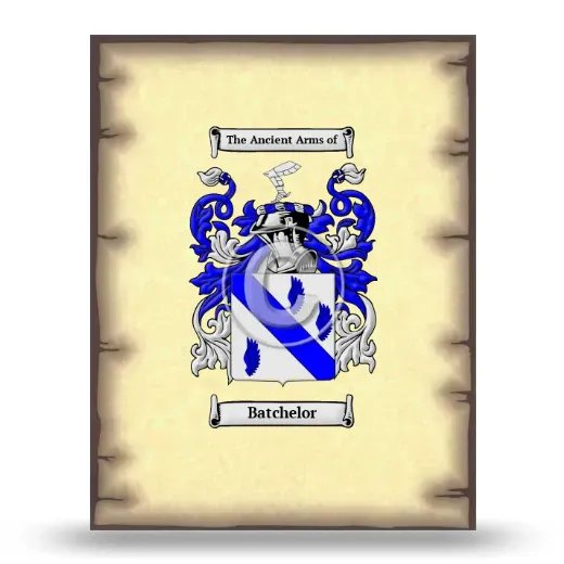 Batchelor Coat of Arms Print
