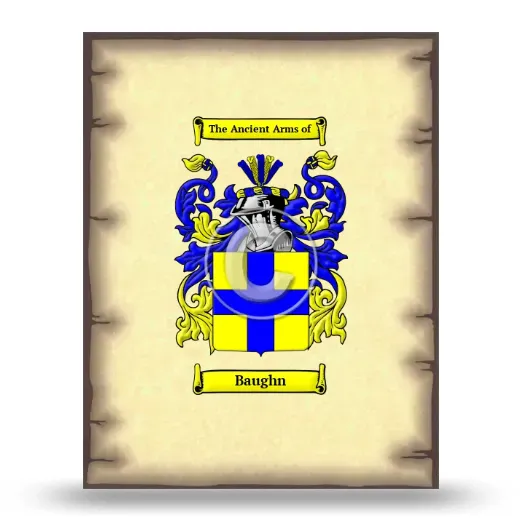 Baughn Coat of Arms Print