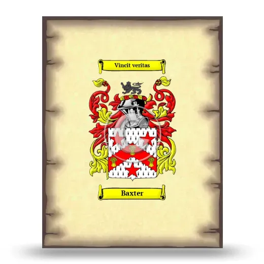 Baxter Coat of Arms Print