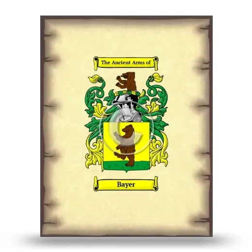 Bayer Coat of Arms Print