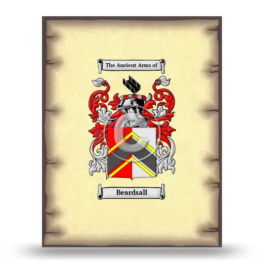 Beardsall Coat of Arms Print