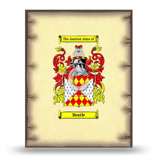Beatle Coat of Arms Print