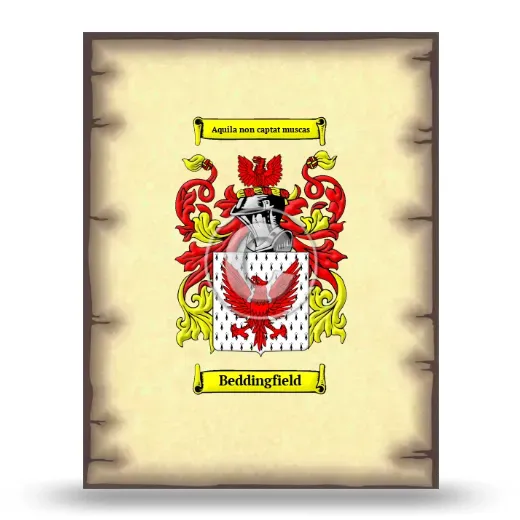 Beddingfield Coat of Arms Print