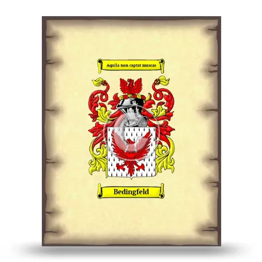 Bedingfeld Coat of Arms Print