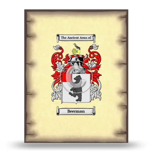 Beerman Coat of Arms Print
