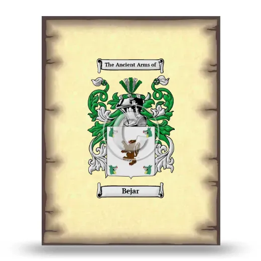 Bejar Coat of Arms Print