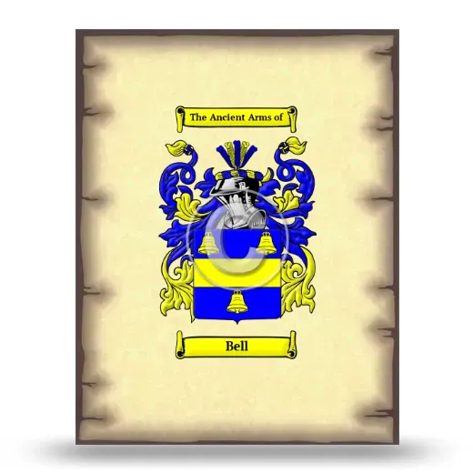 Bell Coat of Arms Print