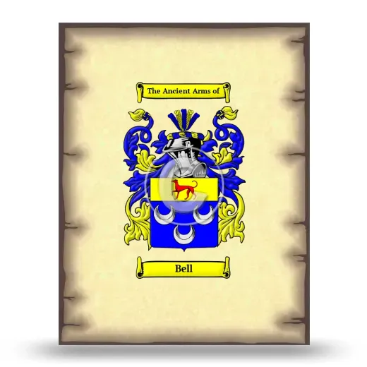 Bell Coat of Arms Print