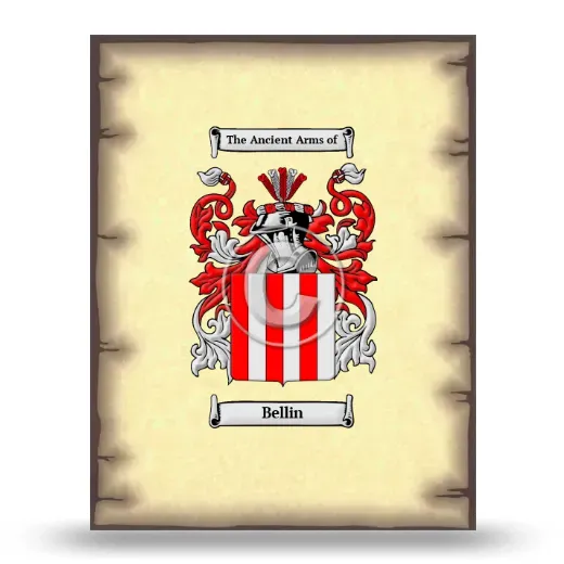 Bellin Coat of Arms Print