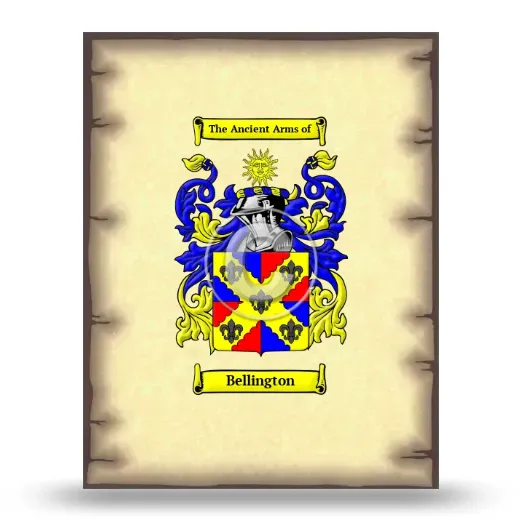 Bellington Coat of Arms Print