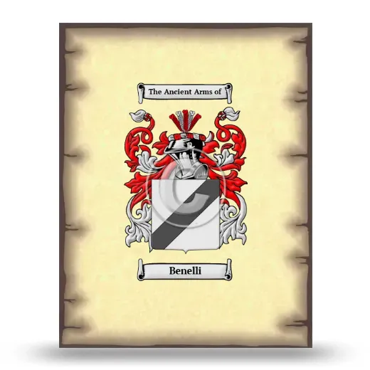 Benelli Coat of Arms Print