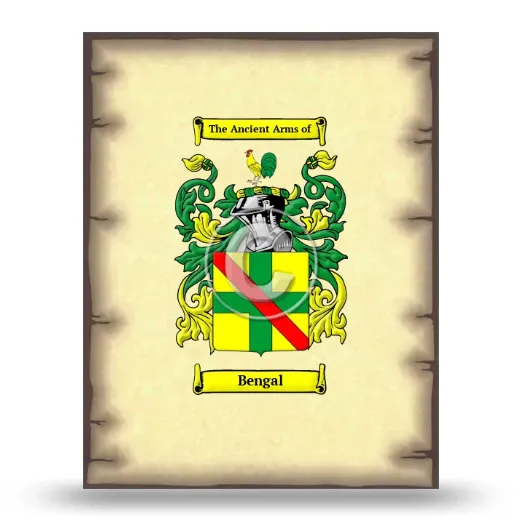 Bengal Coat of Arms Print