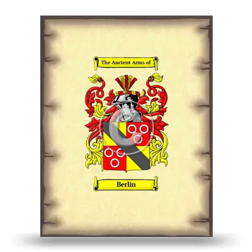 Berlin Coat of Arms Print