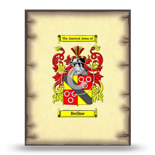 Berline Coat of Arms Print